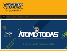 Tablet Screenshot of ondetembalada.com